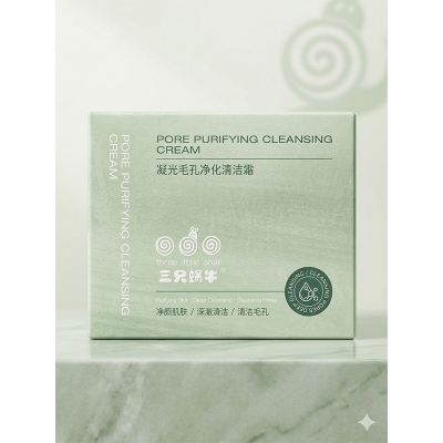 Picture of Three Little Snail Pore Purifying Cleansing Cream 100gm
