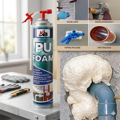 Picture of KB Expanding PU Foam Spray - 750ml (Gap & Pipe Filler)