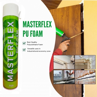 Picture of Masterflex All Purpose PU Foam Insulation Sealant Spray - 750ml - Green