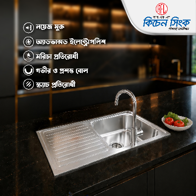 Picture of RFL Kitchen Sink Daisy 36"x18"