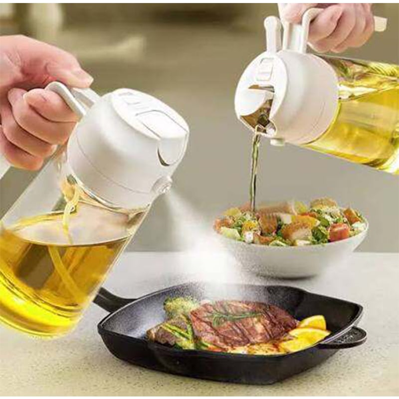 Picture of 2 in 1 Oil Sprayer and Oil Dispenser Bottle 500ml