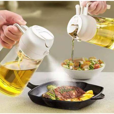 Picture of 2 in 1 Oil Sprayer and Oil Dispenser Bottle 500ml