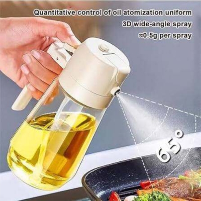 Picture of 2 in 1 Oil Sprayer and Oil Dispenser Bottle 500ml