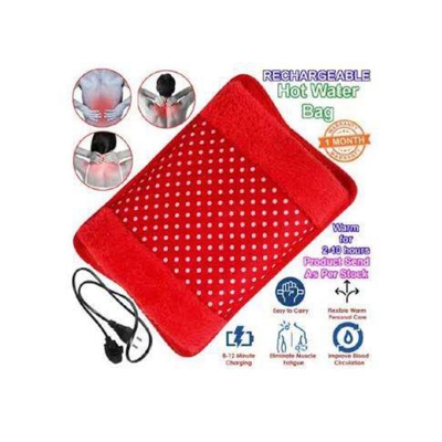 Picture of Electric Hot Water Bag / Heat Pillow and Pain Remover By Shop Exclusive - Multicolour - hot water bag