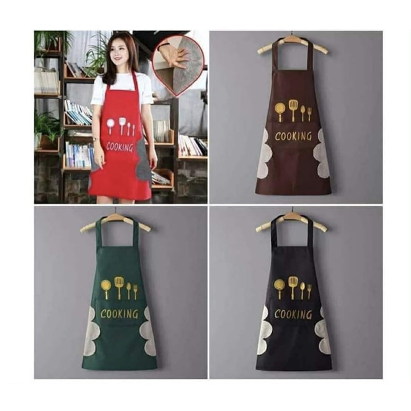 Picture of Kitchen Apron Oxford Cloth Waterproof Oilproof Apron