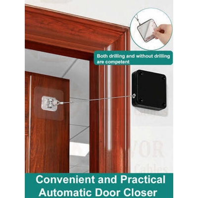 Picture of Punch-Free Automatic Door Closer for Home and Office Use