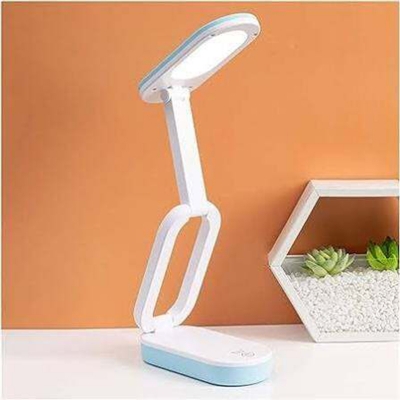 Picture of YAGE YG-T125 USB Rechargeable Table Lamp | Adjustable Folding LED Study Light | Eye-Care Technology | Long-Lasting Emergency Charger Light for Home & Office | Compact Portable Desk Lamp with Touch Sensor Dimming | Premium Build Quality