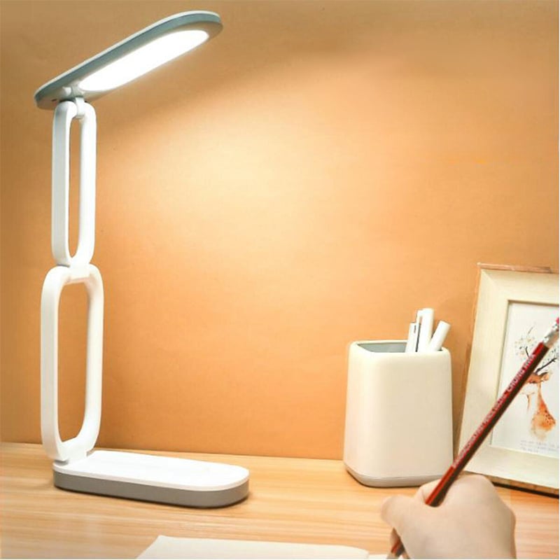 Picture of YAGE YG-T125 USB Rechargeable Table Lamp | Adjustable Folding LED Study Light | Eye-Care Technology | Long-Lasting Emergency Charger Light for Home & Office | Compact Portable Desk Lamp with Touch Sensor Dimming | Premium Build Quality