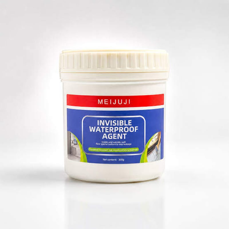 Picture of Transparent Waterproof Coating, Invisible Waterproof Leak Repair Agent 300gm for Roofs, Walls, and Garden, Water-Based Clear Sealant for Indoor & Outdoor
