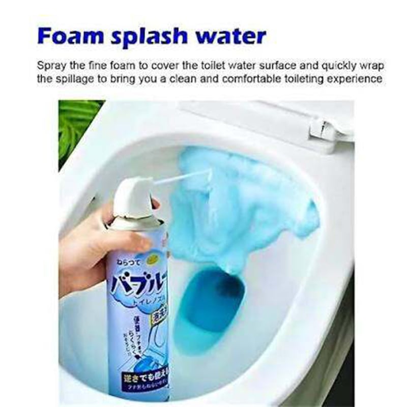 Picture of Toilet Cleaner Spray – Fast-Acting Multi-Purpose Foaming Cleaner for Bidet Seat Nozzles, Toilet Bowl, and Bathroom Surfaces 500ml
