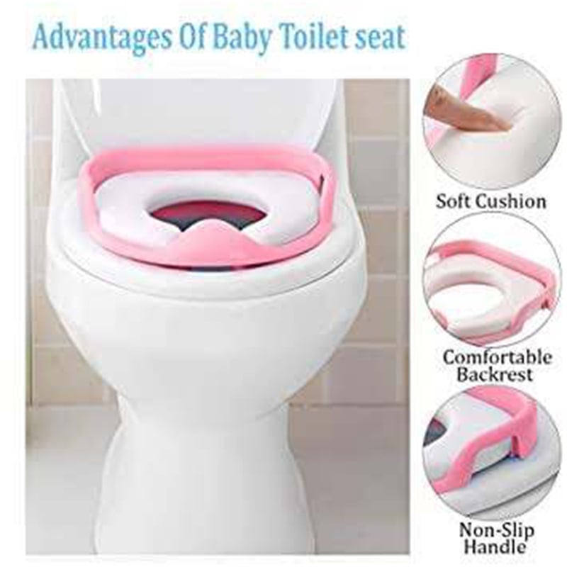 Picture of Children’s Commode Support Toilet Seat | Designed for Ages 18+ Months - Safe and Comfortable Potty Training Aid