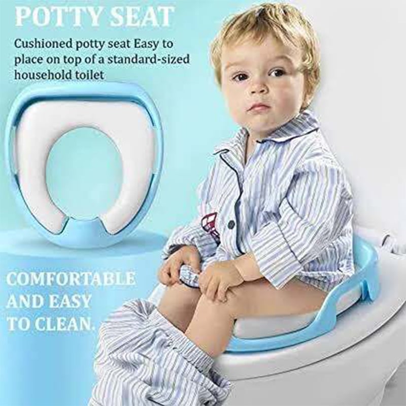 Picture of Children’s Commode Support Toilet Seat | Designed for Ages 18+ Months - Safe and Comfortable Potty Training Aid