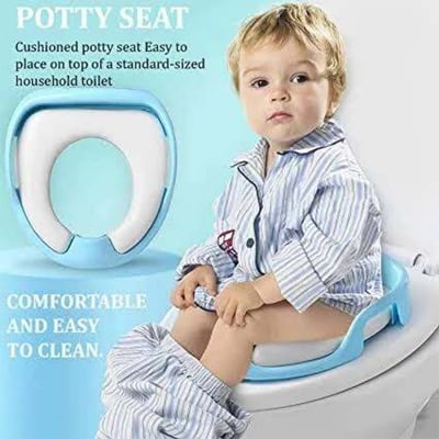 Picture of Children’s Commode Support Toilet Seat | Designed for Ages 18+ Months - Safe and Comfortable Potty Training Aid