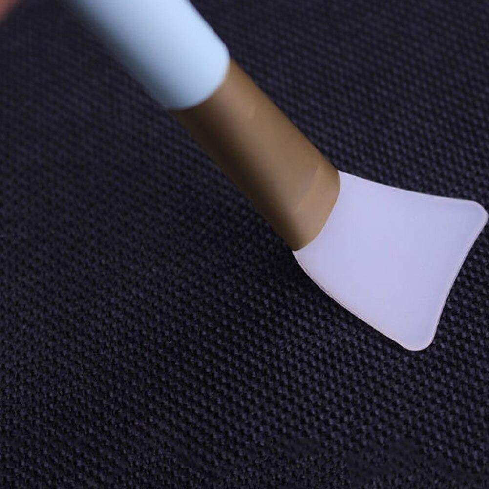 Picture of Silicon Facial Mask Brush for Women Skin Care Plastic Handle- 1 pc (Random Color)