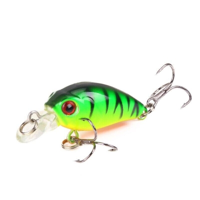 Picture of KastKing Hard Fishing Lure 7.2g 50mm  Crankbait Lake River Fishing (Green)