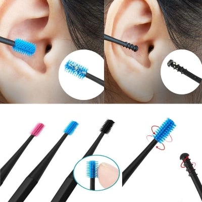 Picture of 1pc Soft Silicone Ear Pick with box Remover Ear Cleaner Ear Wax Cleaner ()
