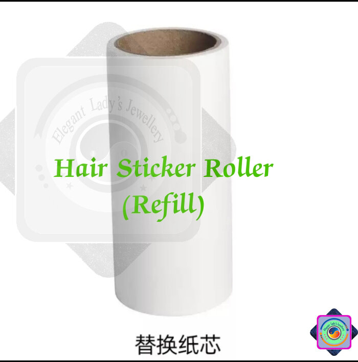 Picture of Refill Hair Remover Roller Brush Global Tearable Hair Sticker Roller Felt Sticky Paper Pet Sticky Roller Household Clothes (White)