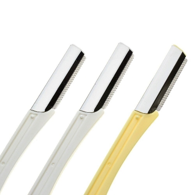 Picture of 1Pc Women Tinkle Eyebrow Face Razor Trimmer Shaper Shaver Blade Hair Remover Tool Stainless Steel Cutting Tools (Multicolor)