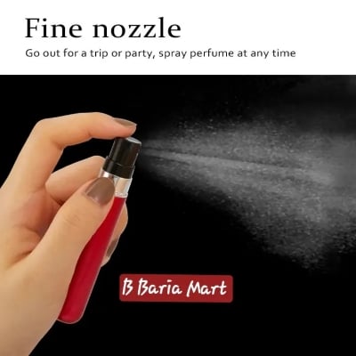 Picture of 8 ml Bottom-Fill Perfume Bottle Aluminum Recyclable Self-Pumping Perfume Spray Bottle Portable  - Multicolor