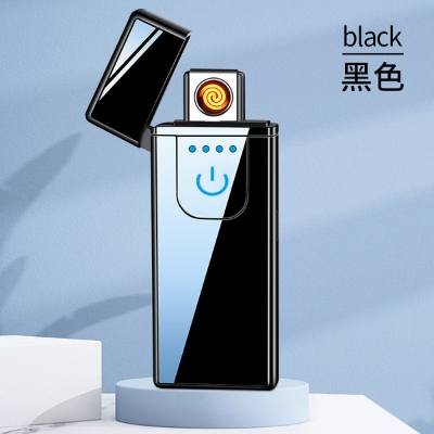 Picture of USB Rechargeable Lighter With Fingerprint Electric Coil Lighter