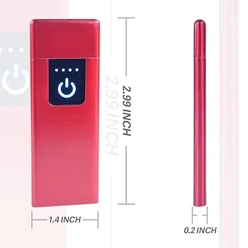 Picture of USB Rechargeable Lighter With Fingerprint Electric Coil Lighter