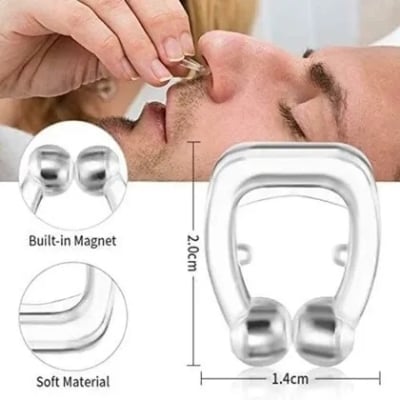 Picture of Anti Snoring Device Stop Snoring with Magnetic Nose Clip Effective Sleep Solution  Men For Women