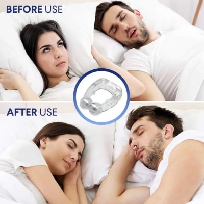 Picture of Anti Snoring Device Stop Snoring with Magnetic Nose Clip Effective Sleep Solution  Men For Women