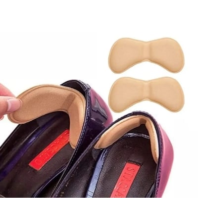 Picture of Heel Grip Pads for Shoes | Anti-Blister & Pain Relief 2pcs (Black)