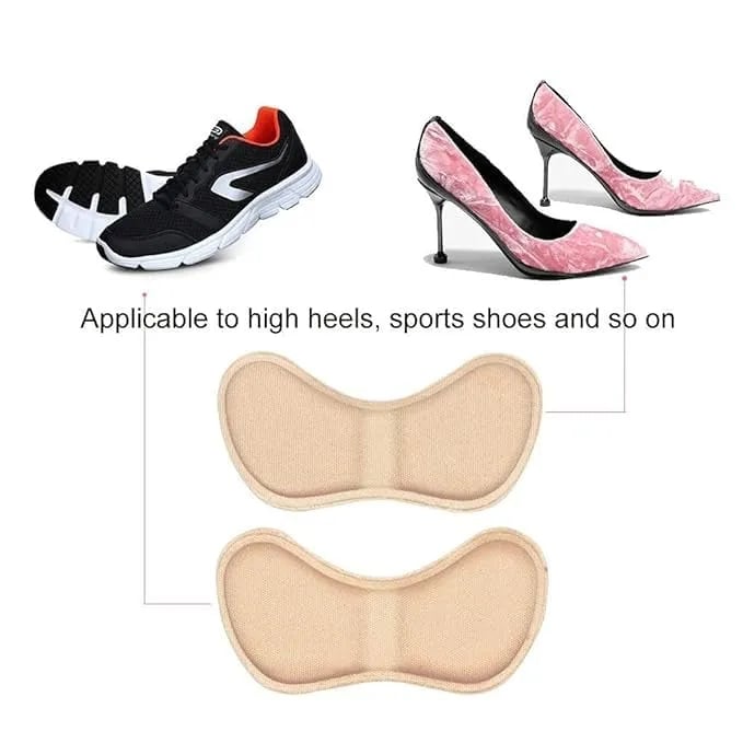 Picture of Heel Grip Pads for Shoes | Anti-Blister & Pain Relief 2pcs (Black)