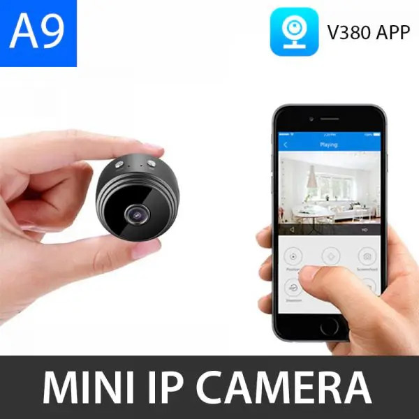 Picture of A9 Mini WiFi Camera 1080P Full HD Night Vision