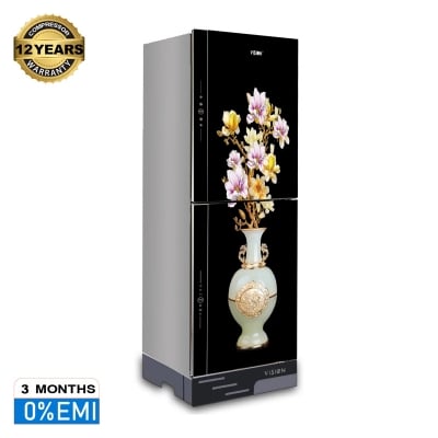 Picture of VISION RE-356 Liter Glass Door Refrigerator Vase G Magnolia-Top Mount