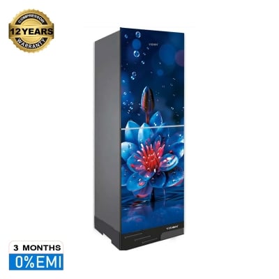 Picture of VISION RE-217 Liter Glass Door Refrigerator Water DB Dig Lotus-Top Mount