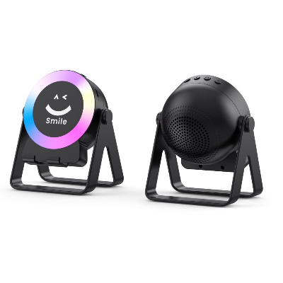 Picture of ZF18 Wireless Speakers Phone Stand 5W LED RGB Lights Fashion Sound Speaker Bass Woofer Mini Speakers -
