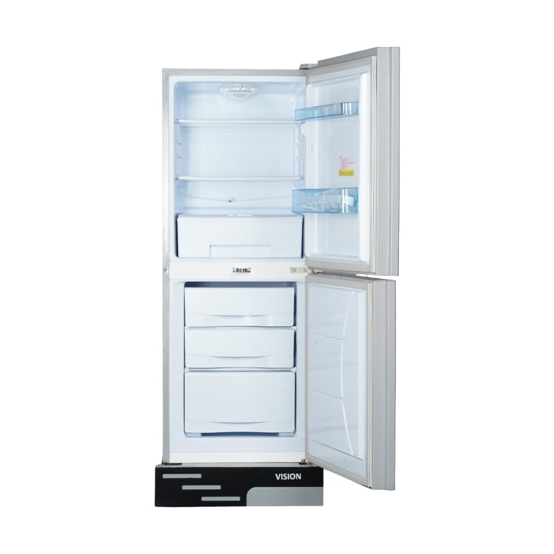 Picture of VISION RE-252 Liter Glass Door Refrigerator Smart Dis Black-Bottom Mount