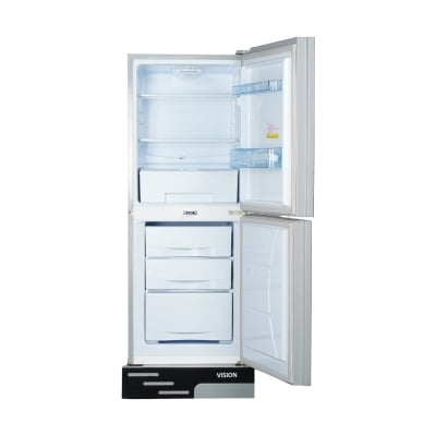 Picture of VISION RE-252 Liter Glass Door Refrigerator Smart Dis Black-Bottom Mount