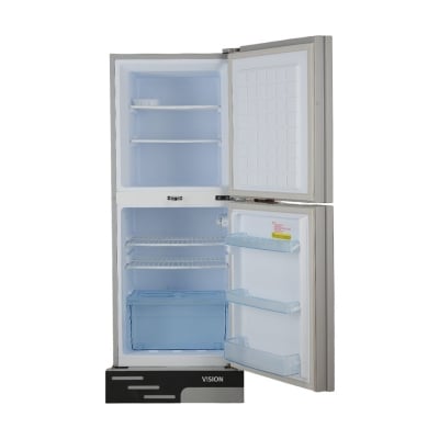 Picture of VISION RE-217 Liter Glass Door Refrigerator Mirror Iris -Top Mount