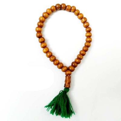 Picture of 2 PCS Wooden Tasbih 33 Balls or Dana Tosbi for Men and Women Analog Counter Beads Islam Prayer Tasbeeh