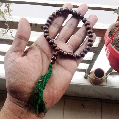 Picture of 2 PCS Wooden Tasbih 33 Balls or Dana Tosbi for Men and Women Analog Counter Beads Islam Prayer Tasbeeh