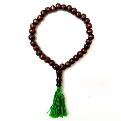 Picture of 2 PCS Wooden Tasbih 33 Balls or Dana Tosbi for Men and Women Analog Counter Beads Islam Prayer Tasbeeh