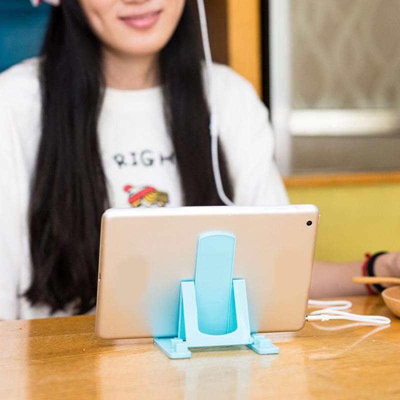 Picture of 3 PCS Mobile Phone Stand 2 Gear Angle Adjustment Universal Cell Phone Support Portable Plastic Holder Any Color - Multicolor