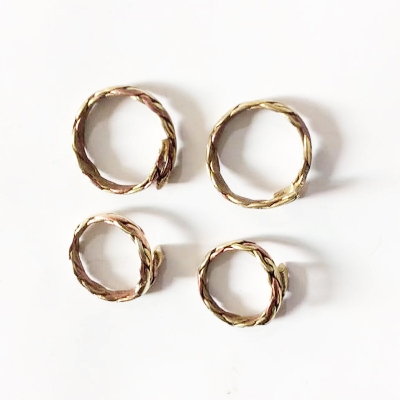 Picture of Lavish indulgent - 4 PCS Leg Finger Ring Set B Adjustable Fashionable for Female Girls and Women Multi color - Easy To maintain