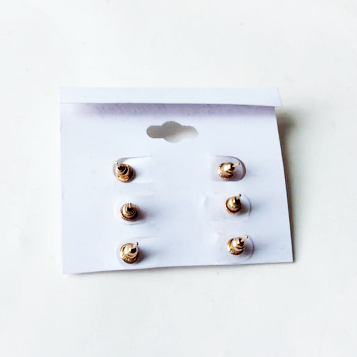 Picture of 3 Pairs or 6 PCS Ear Rings Ladies Jewelry Earrings Gift Item Birthday Eid Puja Valentine Female Ornament Kaner Dul for Girls and women Multicolor