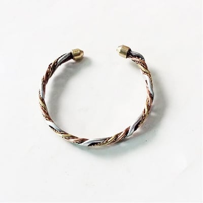 Picture of Bracelet Adjustable Fashion Brelet Set-B Osto Dhatu Jewelry Bracelat Awesome Item Braslete or Bangles Sobar Jonno Multi Colored Combo Product (2 PCS Hand Finger Rings Free Gift)