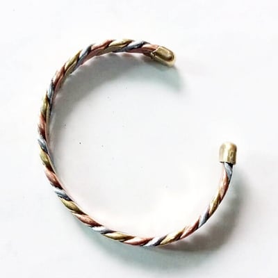 Picture of Premium American Bracelet Adjustable Fashion Brelet No-1 Osto Dhatu Jewelry Bracelat Item Braslete or Bangles Sobar Jonno Multi Colored Combo Product (2 PCS Hand Finger Rings Free Gift)