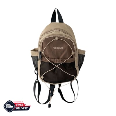 Picture of Personalized Crossbody Bag Sports Hiking And Mountaineering Bag Multi Functional And Versatile Chest Bag - Khaki