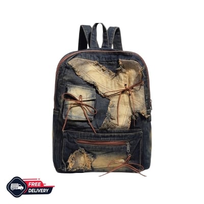 Picture of Denim Retro Backpack
