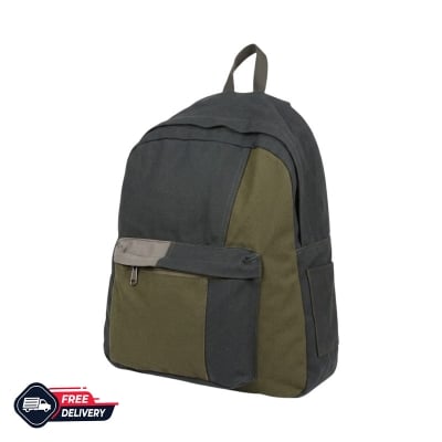 Picture of Vintage Canvas Backpack for Women Men Grunge Hippie Boho Patchwork Backpack College Book Bag Travel Casual Daypack