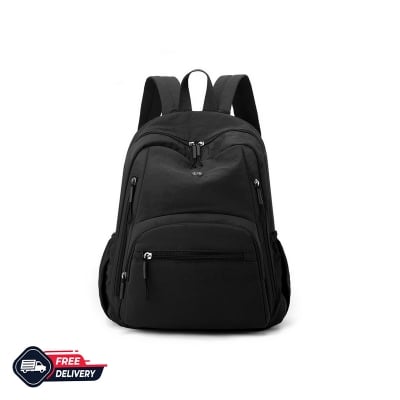 Picture of Light Waterproof Large Capacity Puff Backpack - black 
