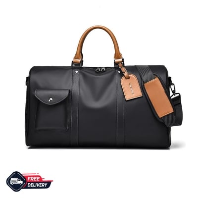 Picture of CateiKarrui Durable Large Capacity Leather Duffle Bag