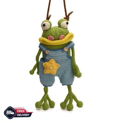 Picture of Handmade Frog Crossbody Bag
